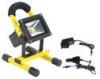 10W Rechargeable LED Flood Light Portable Battery Powered LED Work Light 12V 24V IP65