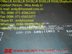 LR DH36 Steel Sheet Shipbuilding Steel Plate