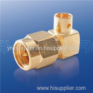 SMA Connector For Semi-rigid Cable Or Semi-comfortable Cable