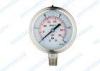 Oil filled Stainless Steel Pressure Gauge back connection 2&quot; 2.5&quot; 4&quot; 6&quot; bottom