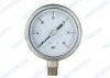 100mm 304 Bayonet type stainless steel pressure gauge with 1/2 connector