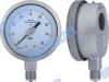 Stainless steel welding pressure gauge
