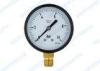 2.5 Inch Brass connection black steel case hydraulic gauge pressure