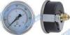 2.5&quot; Back black steel dry pressure gauge with steel chrome U clamp