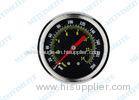 63mm Back black steel case accurate tyre pressure gauge with stainless steel covering