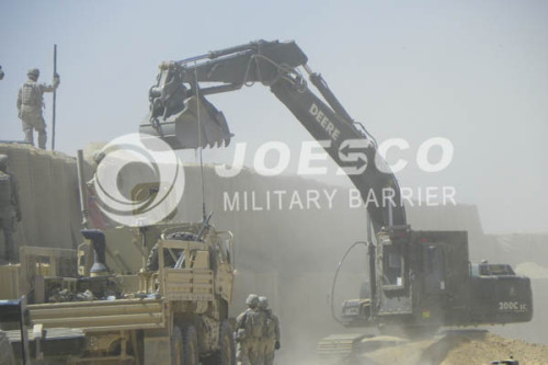 JOESCO sand military bags/bastion flood defence
