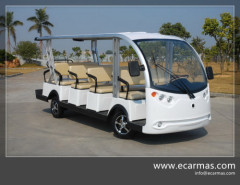 ECARMAS 14 seats electric open bus for sale