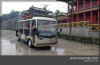 ECARMAS 23 seats electric open bus for people shuttle