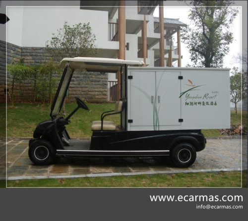 ECARMAS electric hotel room service cart