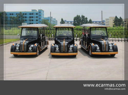 ECARMAS electric 8 seats open classic cart