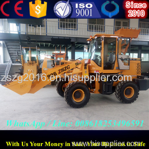 ZSZG 2T construction machinery mini wheel loader compact loader