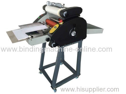 Automatic paper feeder roller laminator