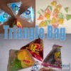 Pyramid bag making and packing machine