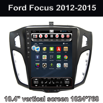 10.4 Inch Gps Radio Bluetooth Car Kit Ford Focus 2012-2015 Supplier