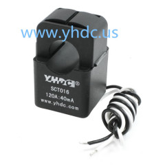 YHDC Split Core Current Transformer AC Current Sensor 120A/40mA Suspension Mount