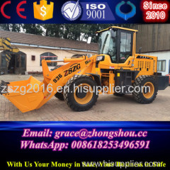 CE small wheel loader front end loader for sale