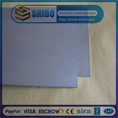 high purity tungsten sheet/tungsten plate/ W sheet