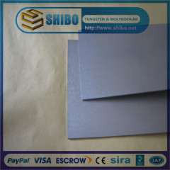 99.95% pure tungsten(W) plate/tungsten sheet for sale