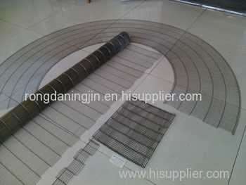 flat flex wire mesh belt conveyor belt