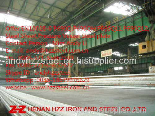 P690QH Pressure Vessel Steel plate