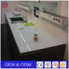 10mm Square Silkscreen White Color Tempered Glass Kitchen Worktops