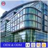 Clear Tempered Curved Glass Curtain Walls