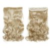 Wavy One Piece Clip Kane kalon fiber clip in Synthentic hair extensions China supplier