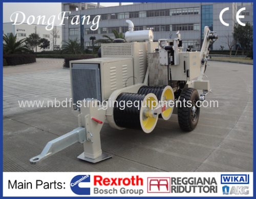 9 Ton Cable Tension Stringing Equipments with Italy R.R. Reducer