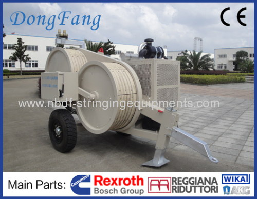 60 KN Cable Tension Stringing Equipment with Germany Rexroth pump