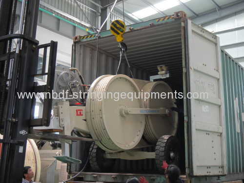 30 KN Tension Stringing Equipments for pulling single cable