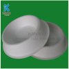 Biodegradable molded fiber pulp paper dog bowl