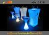 Polyethylene LED Lighting Furniture / Cocktail table for party & exhibition