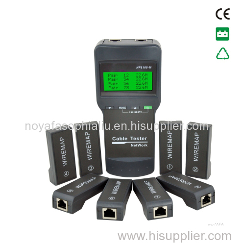 8 Remotes RJ45 network cable length tester