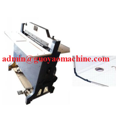 Lever arch file creasing machine