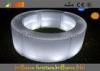 Remote control LED round bar counter / LED wine display table