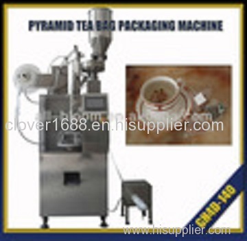Automatic Triangle tea bag packing machine/triquetrous tea bag packing macine