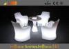Remote control Color Outdoor Furniture Glowing led coffee table for lounge