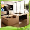 L Shaped Wooden Executive CEO Office Desk