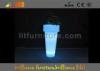 Environmentally friendly PE material LED Flower Pot for decorations