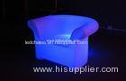 Outdoor / Indoor Glowing Furniture LED Sofas for club