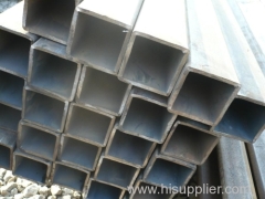 Tianjin square rectangular pipe ! water well screen pipe black welded steel pipe production