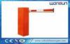 0.6s Led Rubber Straight Automatic Boom Gates For Highway Toll