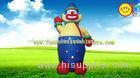 6 M Colorful Inflatable Advertising Clown For Kids HappyParadise