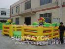 No Fading Inflatable Sports Games Football Pitch With PVC Vinyl Airtight