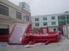 0.55 - 0.6mm PVC vinyl airtight Inflatable Water Games Football Field For Funny