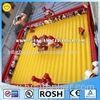 Funny Adults Play Huge PVC Bouncy Inflatable Boxing Yellow / Red