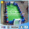 Soccer Player Giant Inflatable Sports Games Soap Football Field 20 x 10m