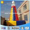 Giant Colorful Inflatable Sports Games Rock Climbing Wall Equipment
