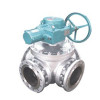 Cast Stainless Steel Electric Four Way Ball Valves