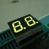 Green Small Custom 7 Segment Led Display Two Digit For Instrument Panel 0.4 Inch